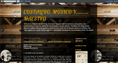 Desktop Screenshot of costaleromusicoymaestro.blogspot.com