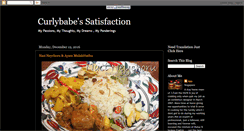 Desktop Screenshot of curlybabesatisfaction.blogspot.com