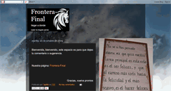 Desktop Screenshot of frontera-final.blogspot.com