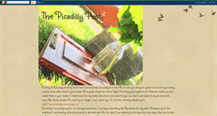 Desktop Screenshot of picadillyandcompany.blogspot.com