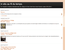 Tablet Screenshot of insituaufildutemps.blogspot.com