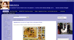 Desktop Screenshot of cucinainmusica.blogspot.com