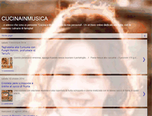 Tablet Screenshot of cucinainmusica.blogspot.com