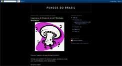 Desktop Screenshot of fungosdobrasil.blogspot.com