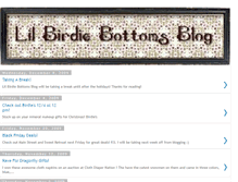 Tablet Screenshot of lilbirdiebottoms.blogspot.com