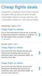 Mobile Screenshot of cheapflightsfares.blogspot.com