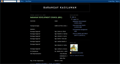 Desktop Screenshot of barangaykasilawan.blogspot.com