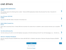 Tablet Screenshot of cnetdrivers.blogspot.com