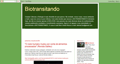 Desktop Screenshot of biotransitando.blogspot.com