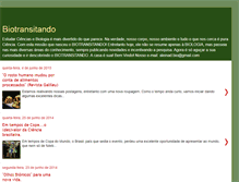 Tablet Screenshot of biotransitando.blogspot.com