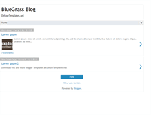 Tablet Screenshot of bluegrass-deluxetemplates.blogspot.com