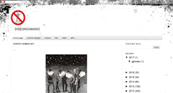 Desktop Screenshot of disegnoamano.blogspot.com