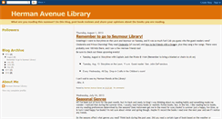 Desktop Screenshot of hermanavenuelibrary.blogspot.com