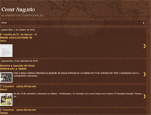 Tablet Screenshot of cesaraugustoliveira.blogspot.com