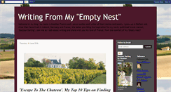 Desktop Screenshot of fallingoutofmyemptynest.blogspot.com