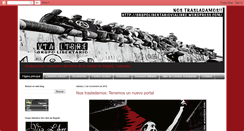Desktop Screenshot of grupolibertariovialibre.blogspot.com