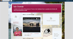 Desktop Screenshot of islagrande-erk.blogspot.com