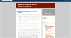 Desktop Screenshot of mediterraneodesignbuild.blogspot.com
