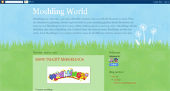 Desktop Screenshot of moshlingworld.blogspot.com