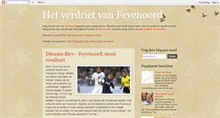 Desktop Screenshot of hetverdrietvanfeyenoord.blogspot.com