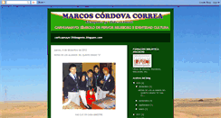 Desktop Screenshot of marcoscordovacorrea.blogspot.com