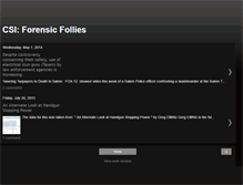 Tablet Screenshot of csi-forensicfollies.blogspot.com