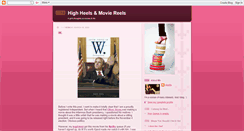 Desktop Screenshot of highheelsandmoviereels.blogspot.com