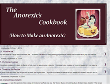 Tablet Screenshot of anorexicscookbook.blogspot.com