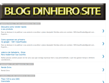Tablet Screenshot of blogdinheiroesite.blogspot.com