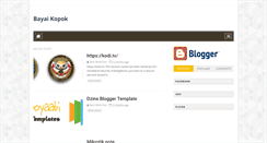 Desktop Screenshot of bayai-kopok.blogspot.com