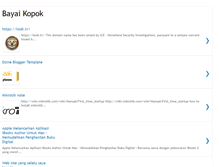 Tablet Screenshot of bayai-kopok.blogspot.com
