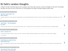 Tablet Screenshot of djsafe.blogspot.com