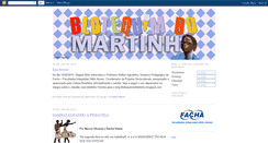 Desktop Screenshot of blotequimdomartinho.blogspot.com