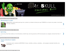 Tablet Screenshot of mr-skull.blogspot.com