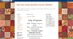 Desktop Screenshot of normanareaquiltersguild.blogspot.com