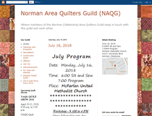 Tablet Screenshot of normanareaquiltersguild.blogspot.com