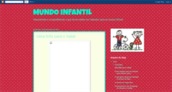 Desktop Screenshot of mundoinfantilbahia.blogspot.com