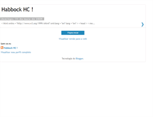 Tablet Screenshot of habbockhc.blogspot.com