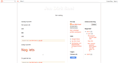 Desktop Screenshot of jandirksnel.blogspot.com