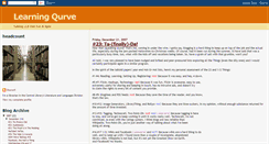 Desktop Screenshot of learningqurves.blogspot.com