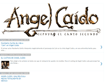 Tablet Screenshot of angelcaidocantosegundo.blogspot.com