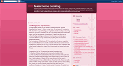 Desktop Screenshot of home-cooking-tips.blogspot.com