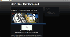 Desktop Screenshot of edenradio.blogspot.com