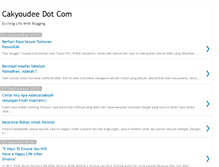 Tablet Screenshot of cakyoudee.blogspot.com