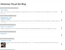 Tablet Screenshot of naitomeavisualkei.blogspot.com