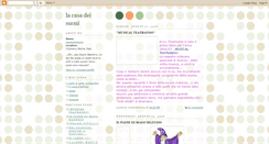 Desktop Screenshot of lacasadeisuoni.blogspot.com