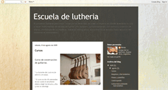 Desktop Screenshot of lutheriaparatodos.blogspot.com