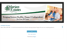 Tablet Screenshot of marianestatescareers.blogspot.com