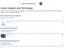 Tablet Screenshot of gadgetstechs.blogspot.com