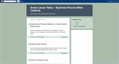 Desktop Screenshot of breastcancer69.blogspot.com